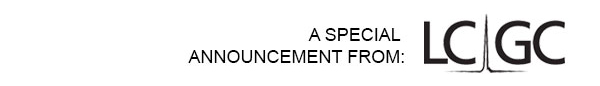 A Special Announcement from LCGC